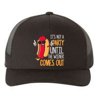 ItS Not A Party Until The Wiener Comes Out Funny Hot Dog Yupoong Adult 5-Panel Trucker Hat