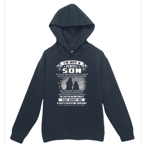 I'm Not A Perfect Son But My Crazy Mom Loves Me Gift Urban Pullover Hoodie