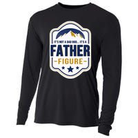 Its Not A Dad Bod Its A Father Figure Dad Joke Fathers Day Cooling Performance Long Sleeve Crew