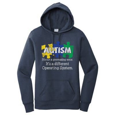 It's Not A Processing Error Autistic Autism Awareness Great Gift Women's Pullover Hoodie