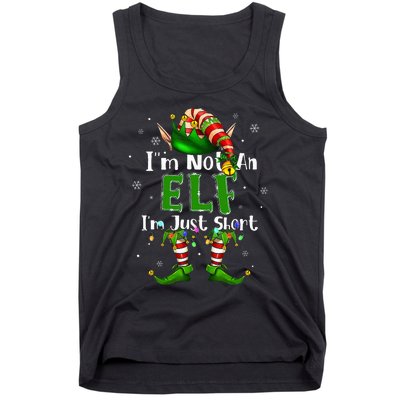 Im Not An Elf Family Christmas Pjs Matching Tank Top