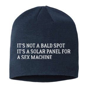 Its Not A Bald Spot Its A Solar Panel For A Sex Machine Sustainable Beanie