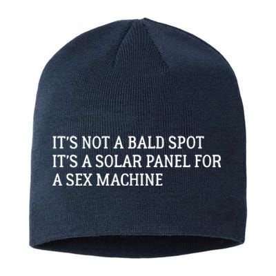 Its Not A Bald Spot Its A Solar Panel For A Sex Machine Sustainable Beanie