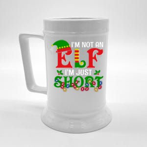 Im Not An Elf Im Just Short Christmas Holiday Season Matching Team Family Beer Stein