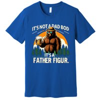 ItS Not A Dad Bod ItS A Father Figure Beer Lovers Bear Dad Gift Premium T-Shirt