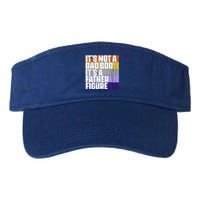 ItS Not A Dad Bod ItS A Father Figure Meaningful Gift Valucap Bio-Washed Visor