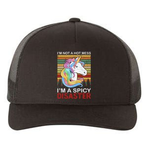 IM Not A Hot Mess IM A Spicy Disaster Yupoong Adult 5-Panel Trucker Hat