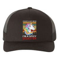 IM Not A Hot Mess IM A Spicy Disaster Yupoong Adult 5-Panel Trucker Hat