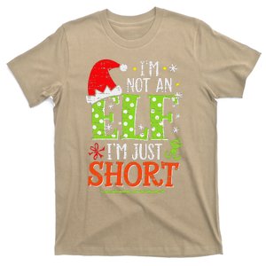 Im Not An Elf Just Short Funny Christmas Xmas T-Shirt