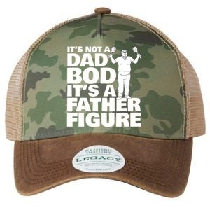 ItS Not A Dad Bod ItS A Father Figure Gift Legacy Tie Dye Trucker Hat