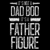 Its Not A Dad Bod Its A Father Figure Retro Vintage Backpack