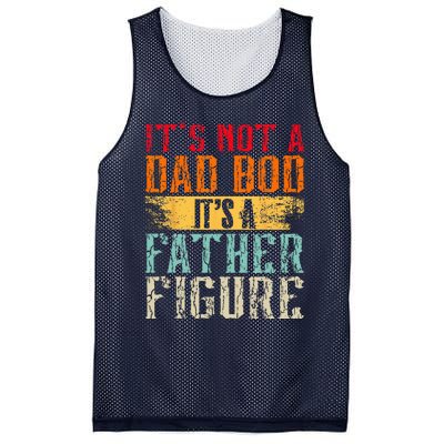 Its Not A Dad Bod Its A Father Figure Retro Funny Vintage Mesh Reversible Basketball Jersey Tank