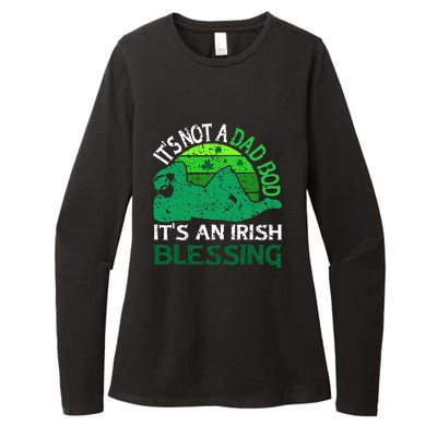 It's Not A Dad Bod It's An Irish Blessing Funny St. Patricks Womens CVC Long Sleeve Shirt