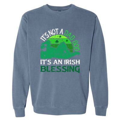 It's Not A Dad Bod It's An Irish Blessing Funny St. Patricks Garment-Dyed Sweatshirt