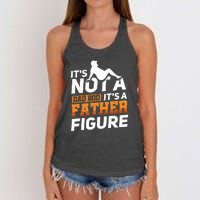 Its Not A Dad Bod Its A Father Figure Fathers Day Gift Women's Knotted Racerback Tank