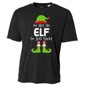 IM Not An Elf IM Just Short Family Christmas Pjs Matching Cooling Performance Crew T-Shirt