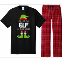 IM Not An Elf IM Just Short Family Christmas Pjs Matching Pajama Set