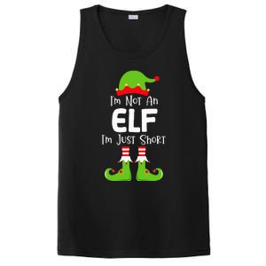 IM Not An Elf IM Just Short Family Christmas Pjs Matching PosiCharge Competitor Tank