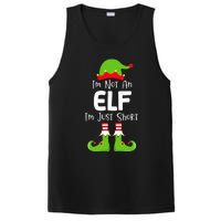 IM Not An Elf IM Just Short Family Christmas Pjs Matching PosiCharge Competitor Tank