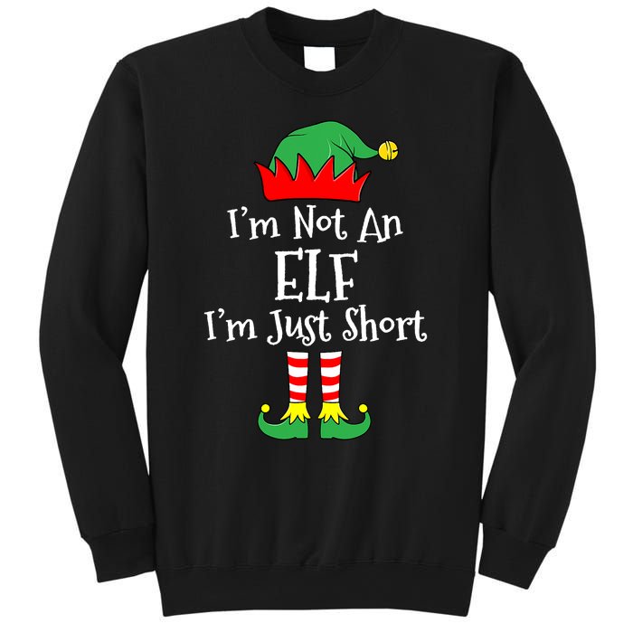 IM Not An Elf Im Just Short Funny Christmas Matching Family Sweatshirt