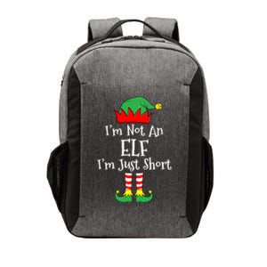 IM Not An Elf Im Just Short Funny Christmas Matching Family Vector Backpack