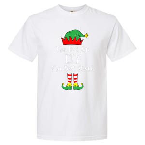 IM Not An Elf Im Just Short Funny Christmas Matching Family Garment-Dyed Heavyweight T-Shirt