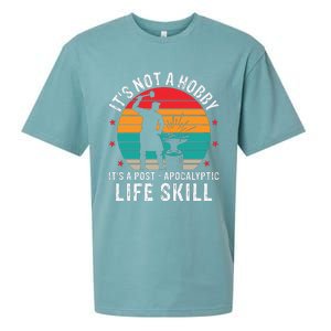 It's Not A Hobby It's A Post Apocalyptic Life Skill Sueded Cloud Jersey T-Shirt