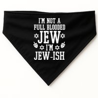 Im Not A Full Blooded Jew Im Jew Ish Funny Hanukkah USA-Made Doggie Bandana