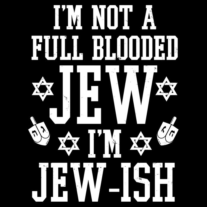 Im Not A Full Blooded Jew Im Jew Ish Funny Hanukkah USA-Made Doggie Bandana