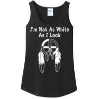 Im Not As White As I Look Ladies Essential Tank