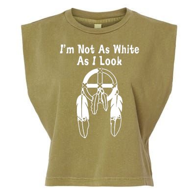 Im Not As White As I Look Garment-Dyed Women's Muscle Tee