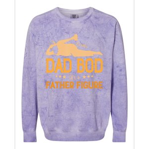 ItS Not A Dad Bod ItS A Father Figure Gift Colorblast Crewneck Sweatshirt