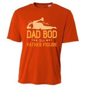 ItS Not A Dad Bod ItS A Father Figure Gift Cooling Performance Crew T-Shirt