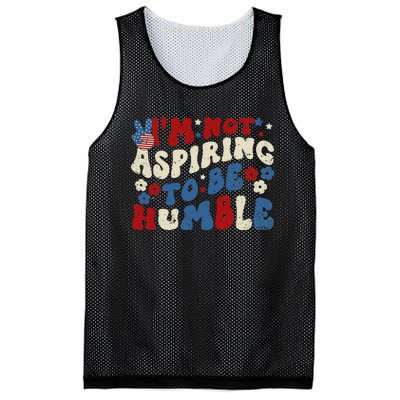 IM Not Aspiring To Be Humble Kamala Harris Retro Mesh Reversible Basketball Jersey Tank