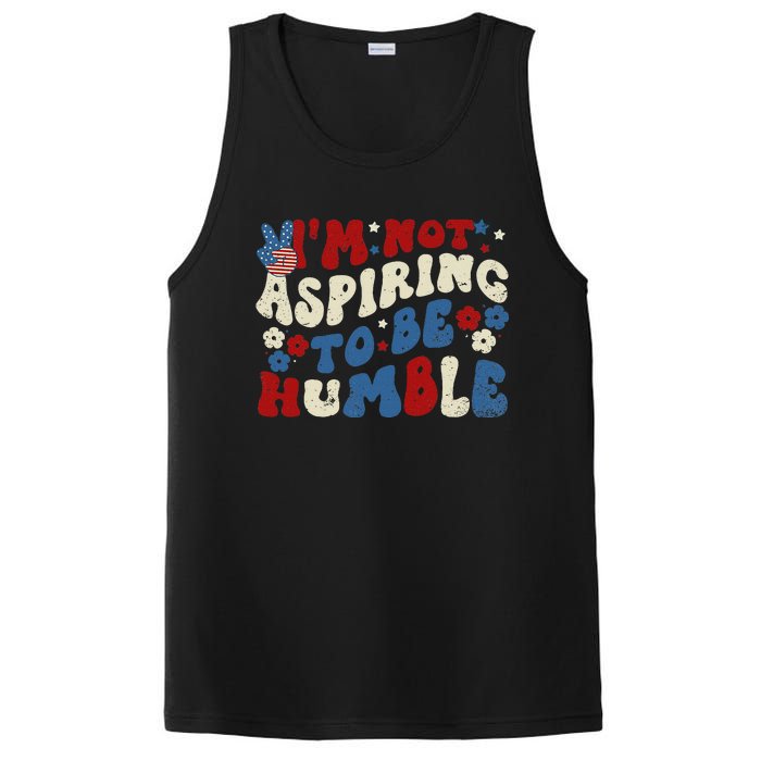 IM Not Aspiring To Be Humble Kamala Harris Retro PosiCharge Competitor Tank