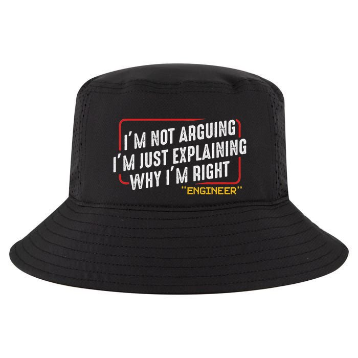 IM Not Arguing IM Just Explaining Why I Am Right Nerd Cool Comfort Performance Bucket Hat