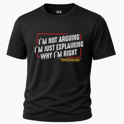 IM Not Arguing IM Just Explaining Why I Am Right Nerd Cooling Performance Crew T-Shirt