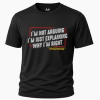 IM Not Arguing IM Just Explaining Why I Am Right Nerd Cooling Performance Crew T-Shirt