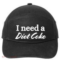 I Need A Diet Co Ke 7-Panel Snapback Hat