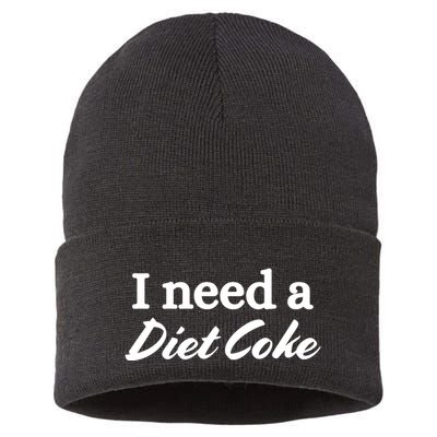 I Need A Diet Co Ke Sustainable Knit Beanie