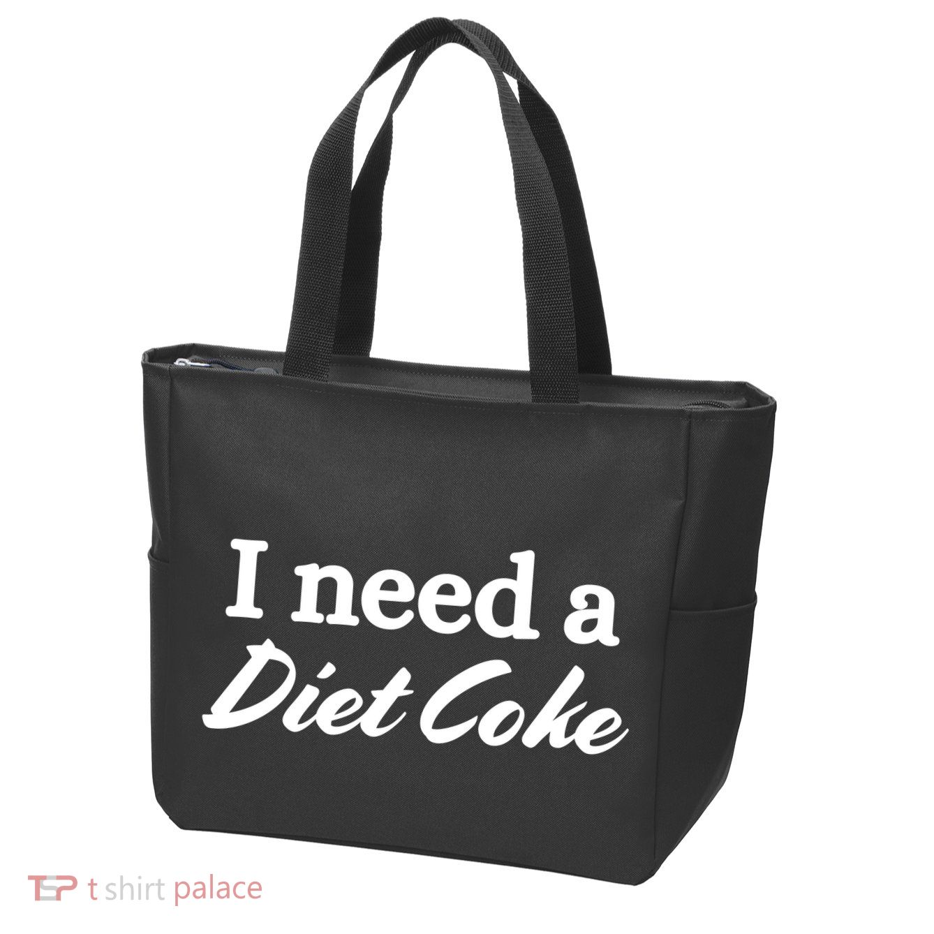 I Need A Diet Co Ke Zip Tote Bag