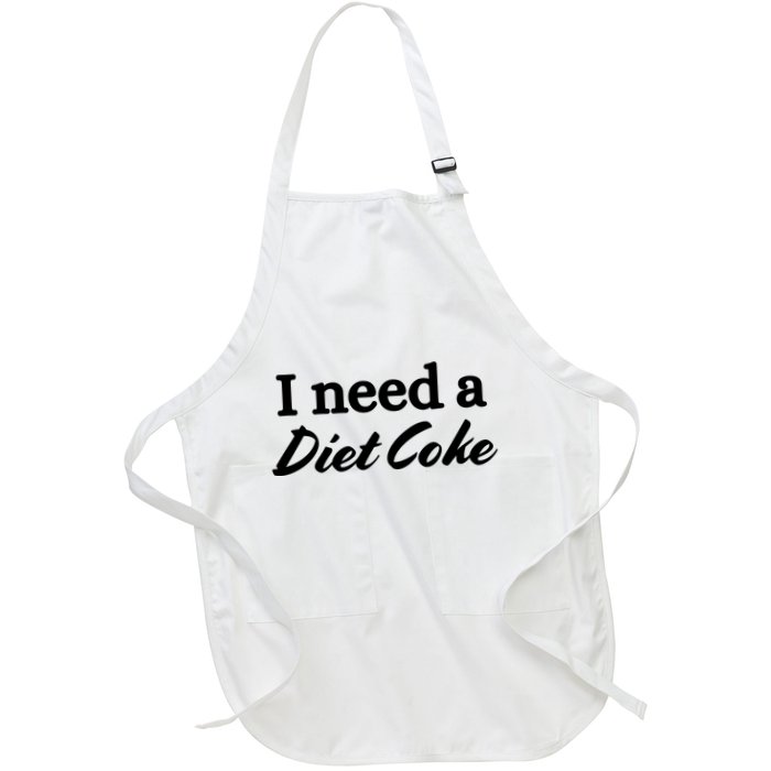I Need A Diet Co Ke Apron