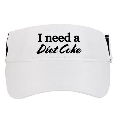 I Need A Diet Co Ke Adult Drive Performance Visor