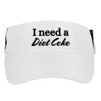 I Need A Diet Co Ke Adult Drive Performance Visor