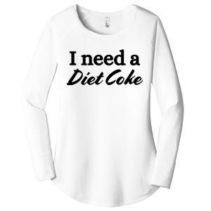 I Need A Diet Co Ke Women's Perfect Tri Tunic Long Sleeve Shirt