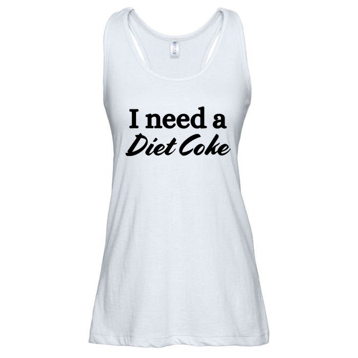 I Need A Diet Co Ke Ladies Essential Flowy Tank