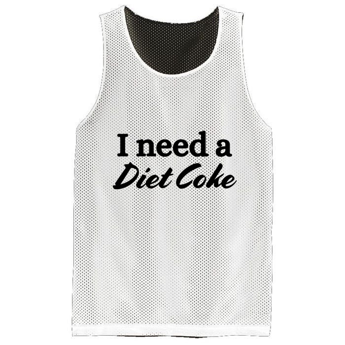 I Need A Diet Co Ke Mesh Reversible Basketball Jersey Tank