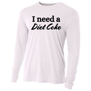 I Need A Diet Co Ke Cooling Performance Long Sleeve Crew