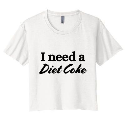I Need A Diet Co Ke Crop Top