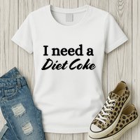 I Need A Diet Co Ke Womens T-Shirt